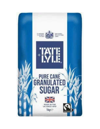 TATE + LYLE GRANULATED SUGAR 1KG
