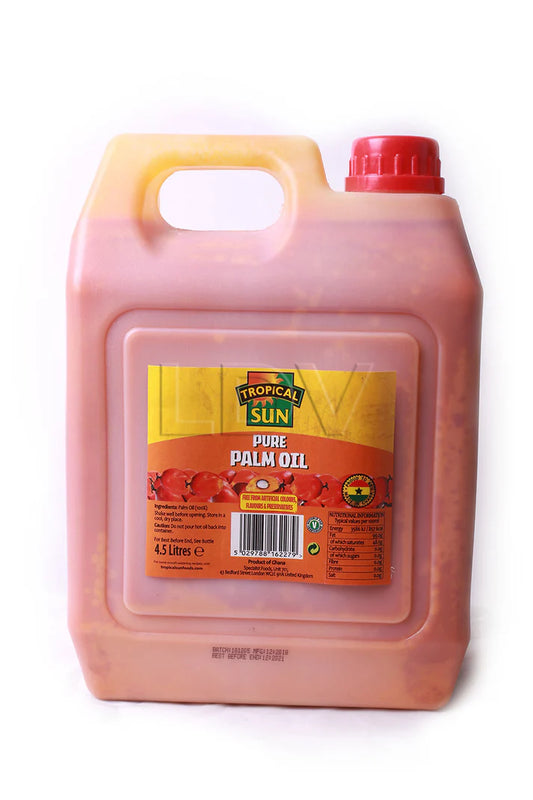 TROPICAL SUN PALM OIL 4.5litres