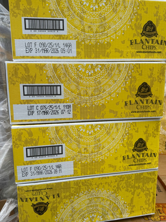 Olu Olu Plantain Chips
