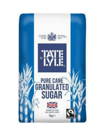 TATE + LYLE  GRANULATED SUGAR 1KG