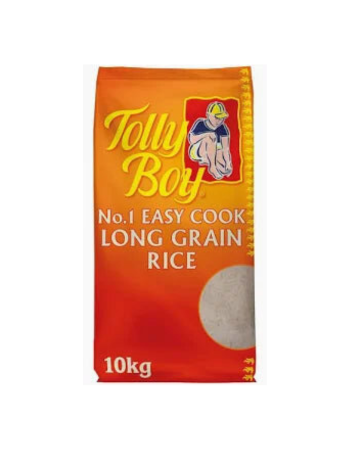 TOLLY BOY EASY COOK RICE 10KG