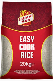 ISLAND SUN EASY COOK  RICE 20KG